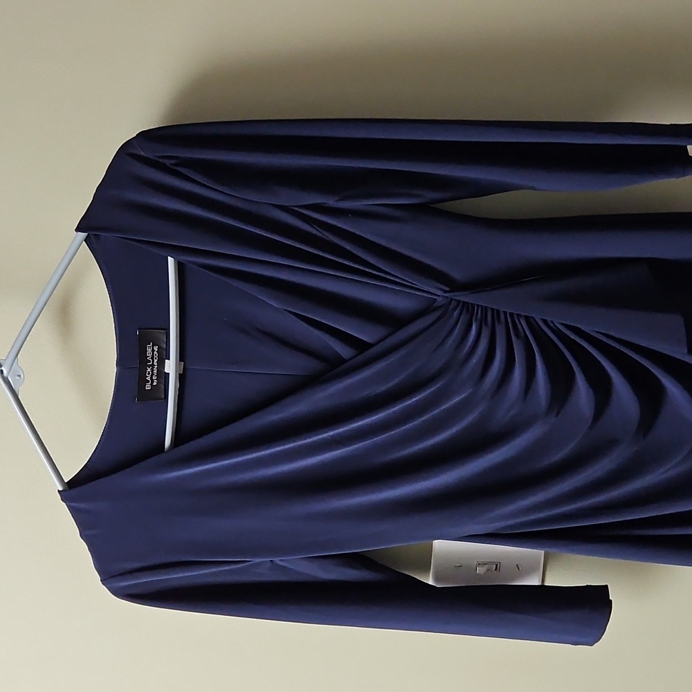 Black Label Rouched Dress - Picture 2 of 4